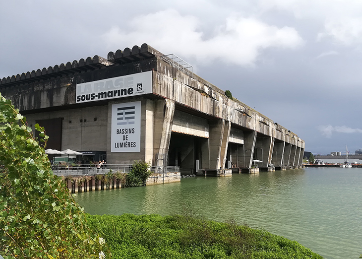 bassins des lumières bordeaux base sous-marine bacalan