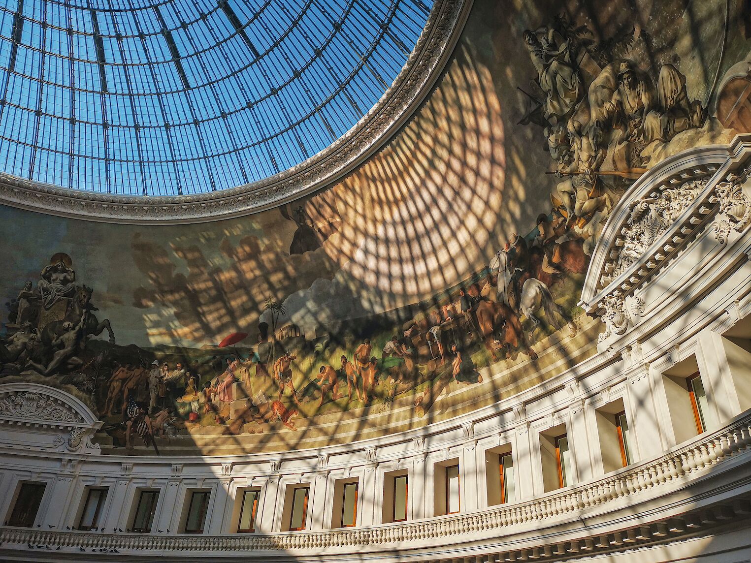 La coupole de la Bourse de Commerce