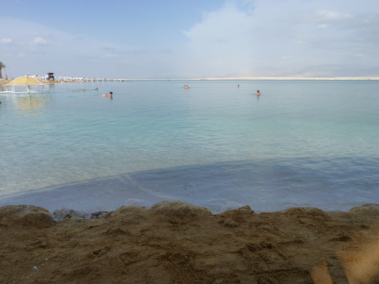 Massada mer Morte baigneurs Israël, Jordanie voyage culturel Arts et Vie