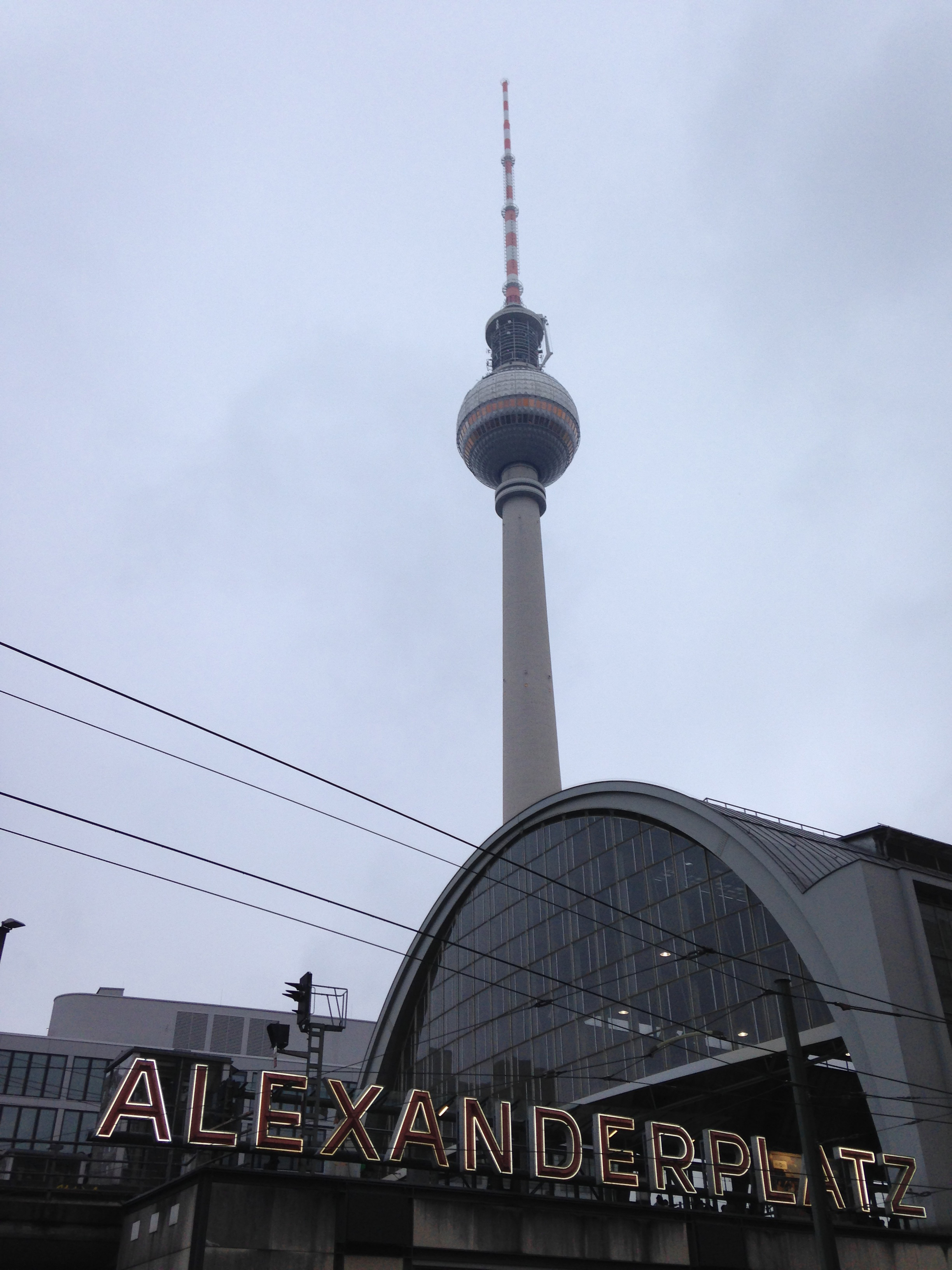 Alexanderplatz et la tour de la Télévision