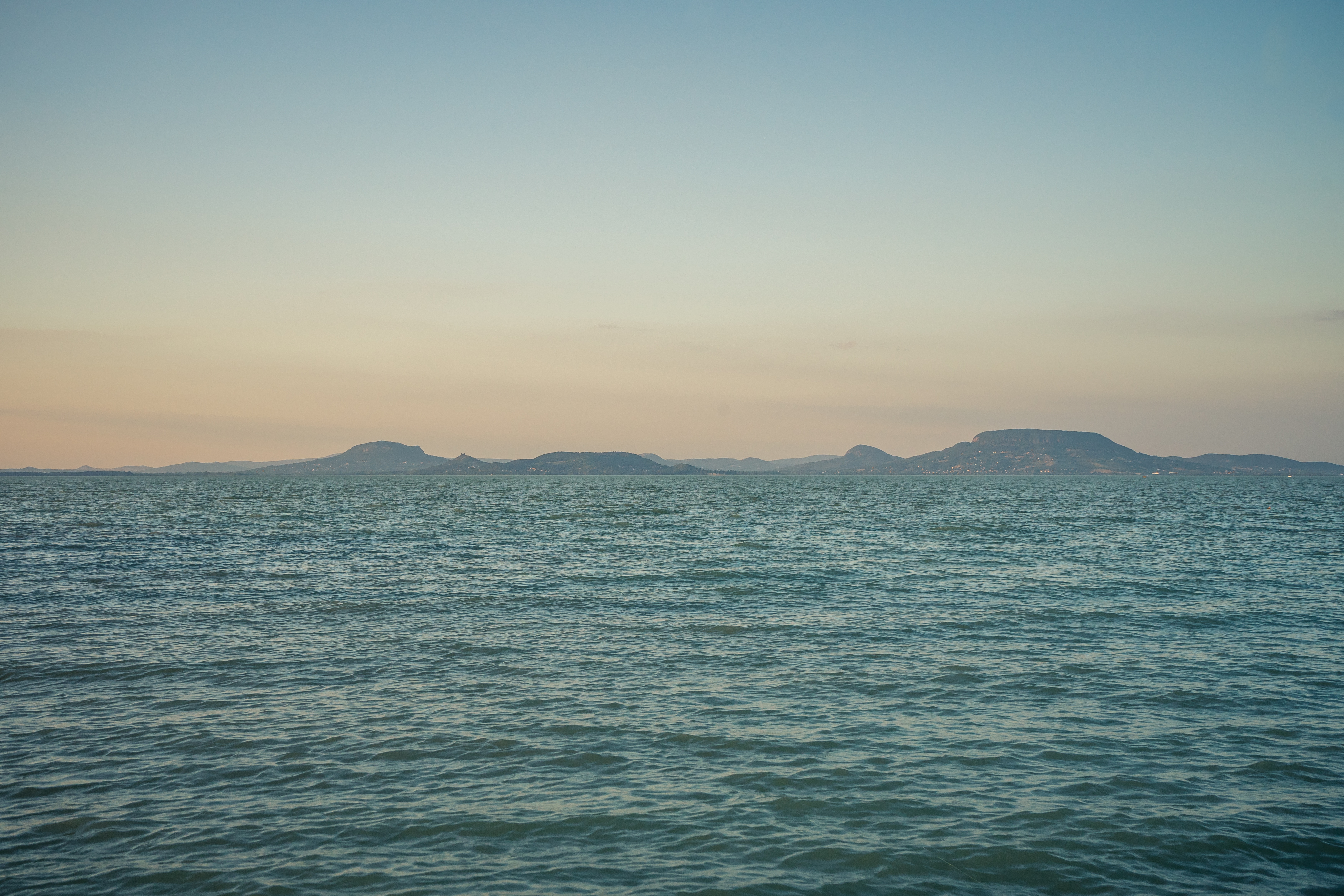 Vue sur le lac Balaton