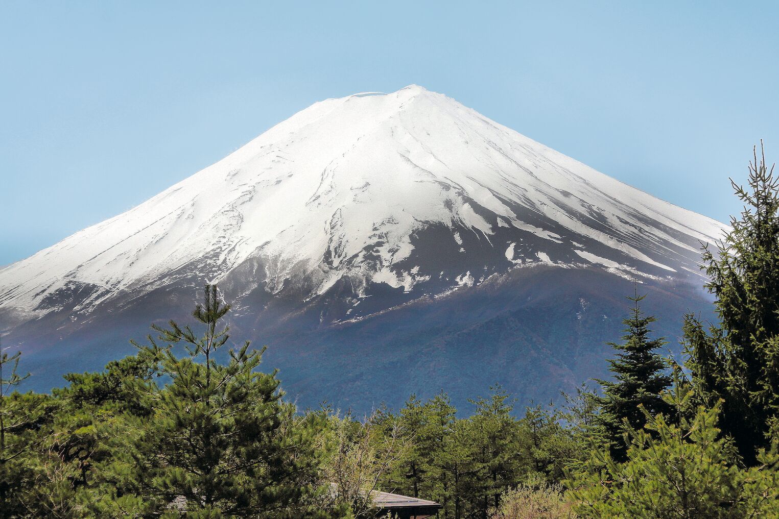 Vue du mont Fuji