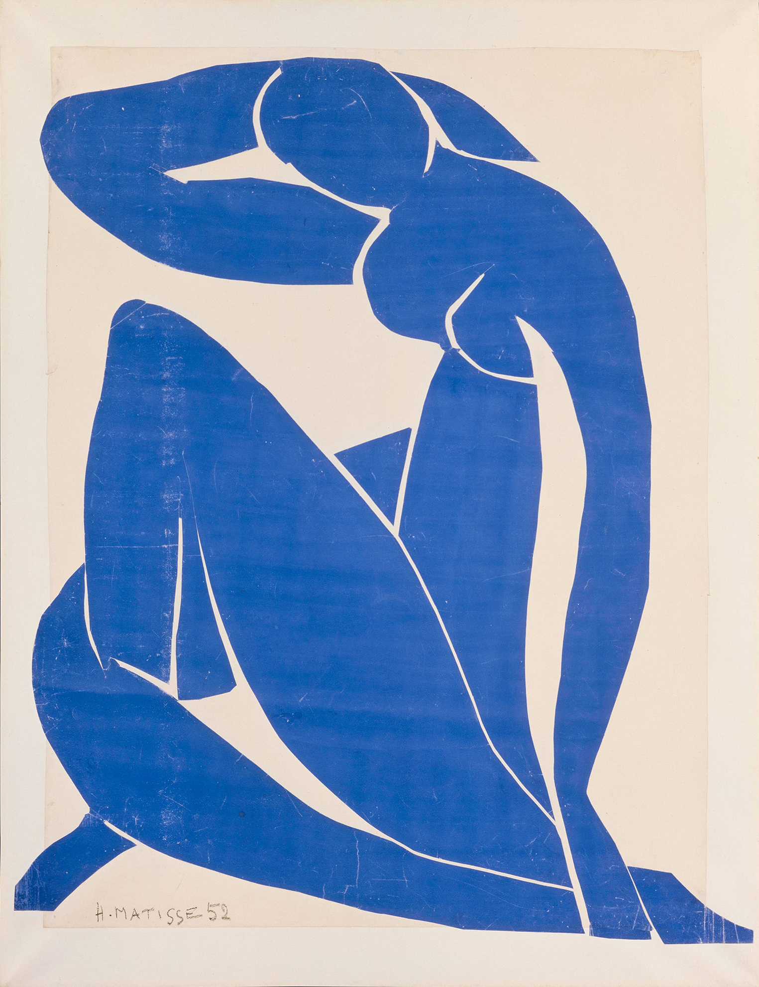 Henri Matisse, Nu bleu II, 1952