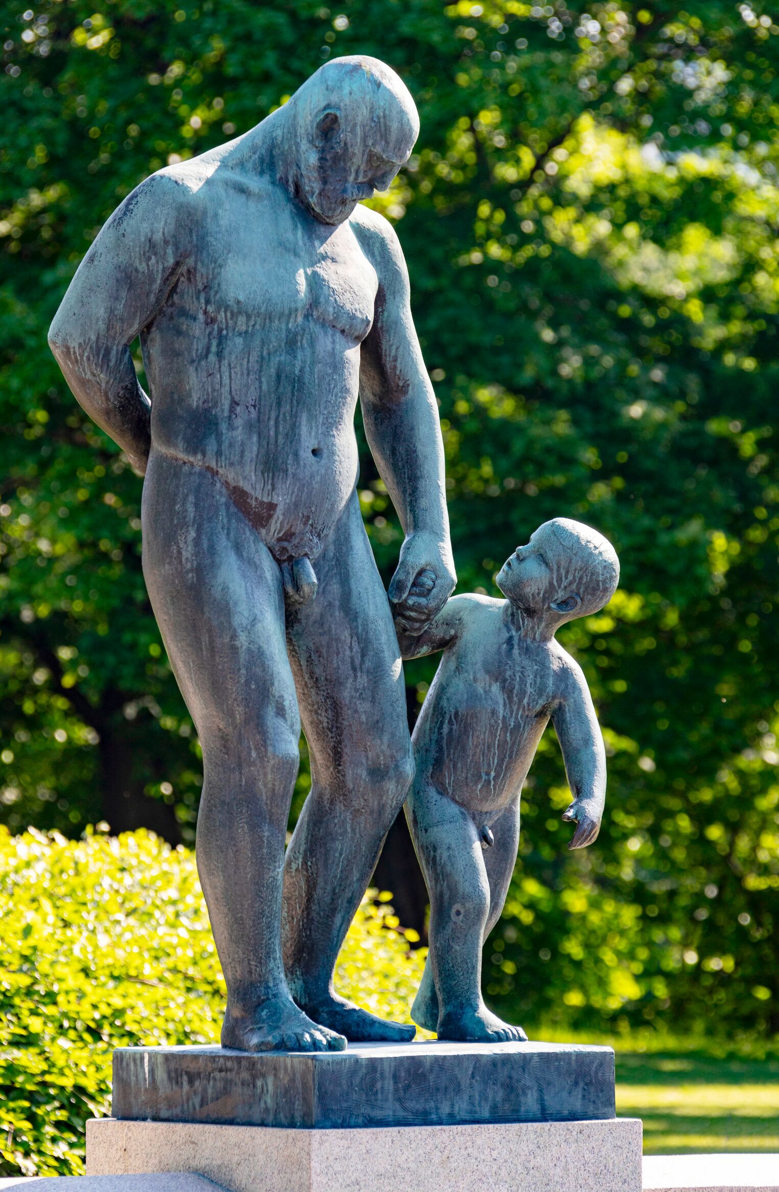 Sculpture de Vigeland dans le parc Frogner