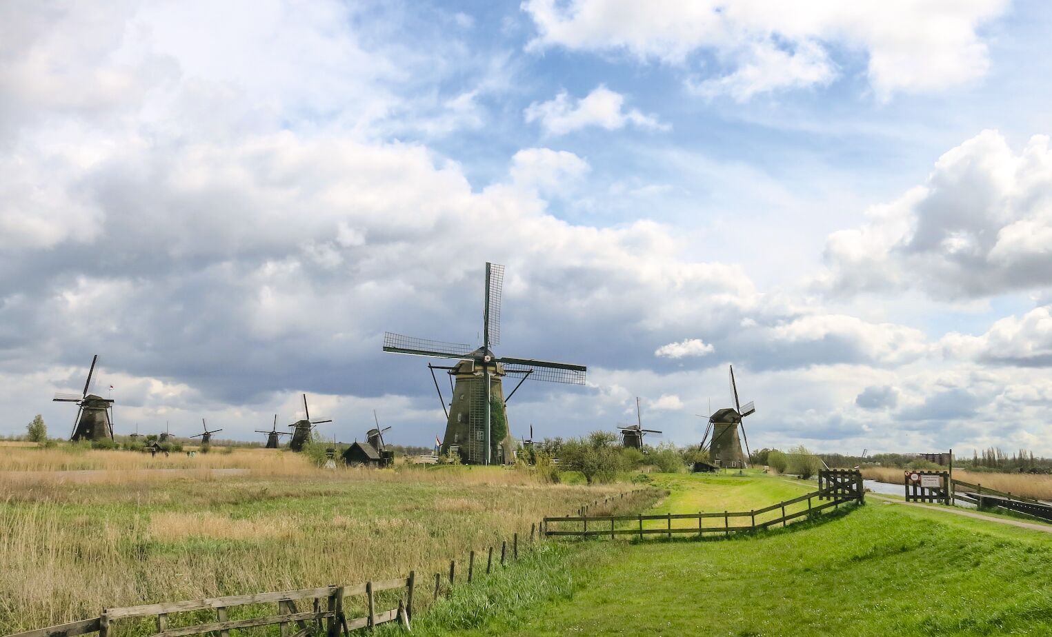 Les moulins de Kinderdijk