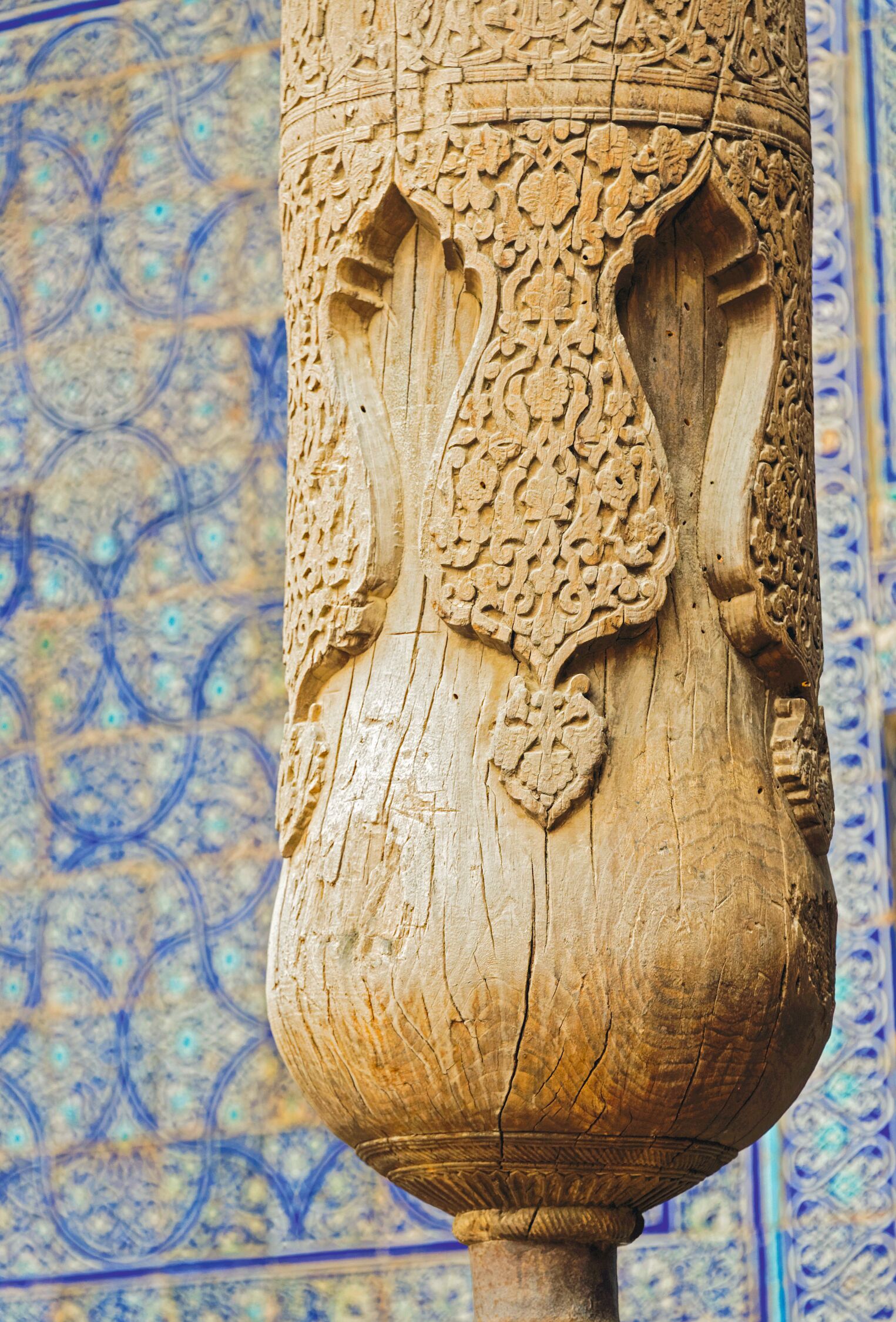 Détail de la citadelle Kounia-Ark à Khiva